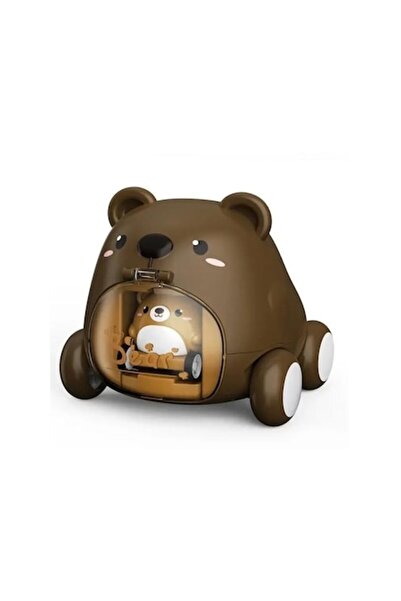 ALIBIBI Mașină 2 în 1 în formă de animal (urs)