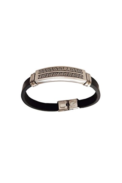 BV -leather and Stainless Steel Bracelet