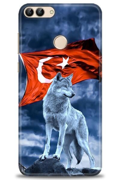 Rulet Aksesuar غطاء متوافق مع هاتف هواوي بي سمارت HD مطبوع - غطاء سيليكون مصم...