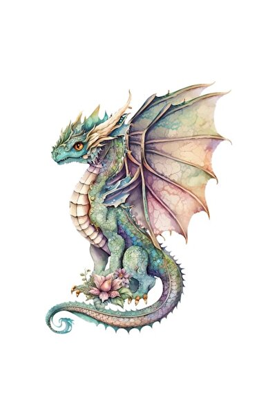 BV Autocolant decorativ, dinozaur, verde, 80 cm, 1207STK-9