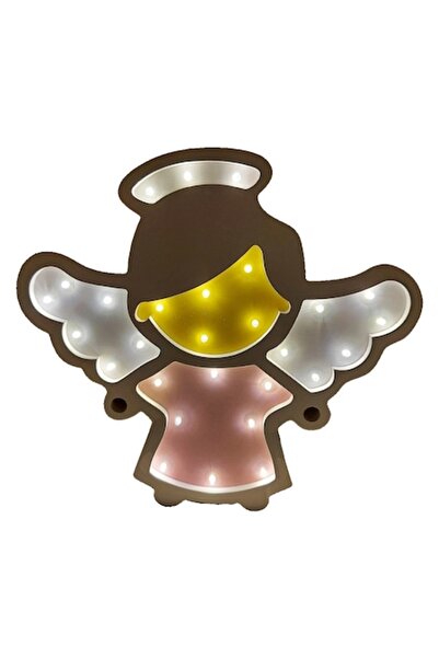 BV Lampă de noapte LED, în formă de înger, 30 cm, 6818-3B