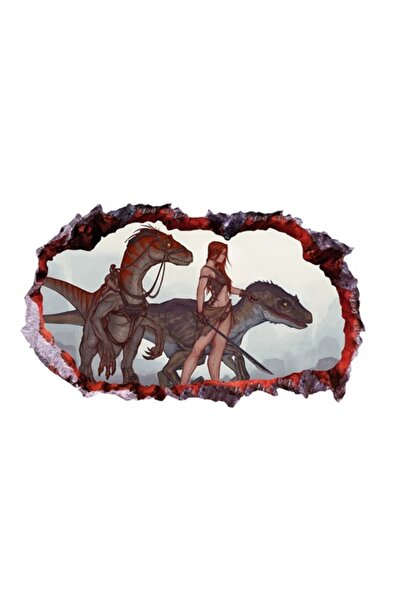 BV Autocolant decorativ cu dinozaur, 85 cm (4240ST-1)