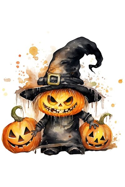 BV Sticker decorativ, Halloween, Waterproof, Negru, 60 cm, 1306STK-15