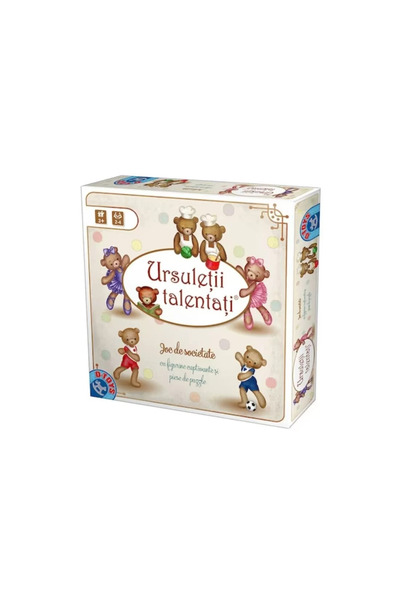 LeanToys Spoločenská hra Talentované medvede