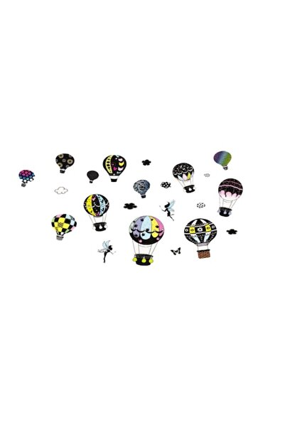 BV Autocolant decorativ 5D - Baloane colorate