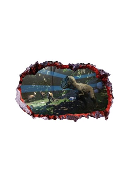 BV Autocolant decorativ cu dinozauri, 85 cm, 4249ST-1