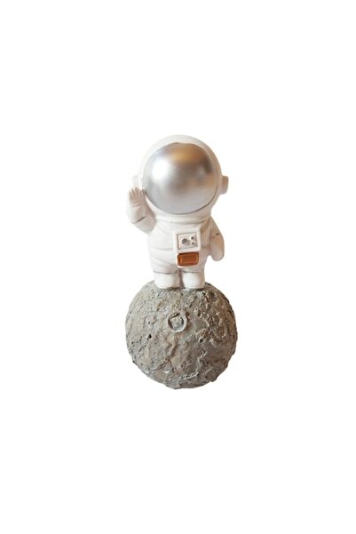 BV Decorative figurine, Astronaut on asteroid, 12 cm, DY202-6B