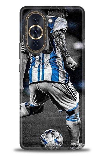 Rulet Aksesuar غطاء متوافق مع هاتف هواوي نوفا 10 برو HD مطبوع - غطاء سيليكون ...