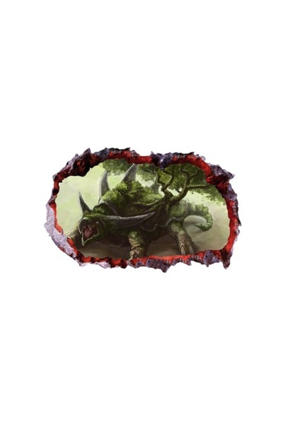 BV Autocolant decorativ cu dinozauri, 85 cm