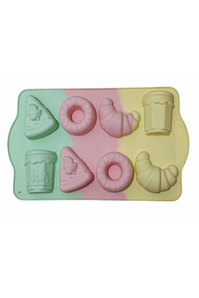 BV Силиконова форма за торти и тарталети, различни дизайни, термоустойчива, 8...