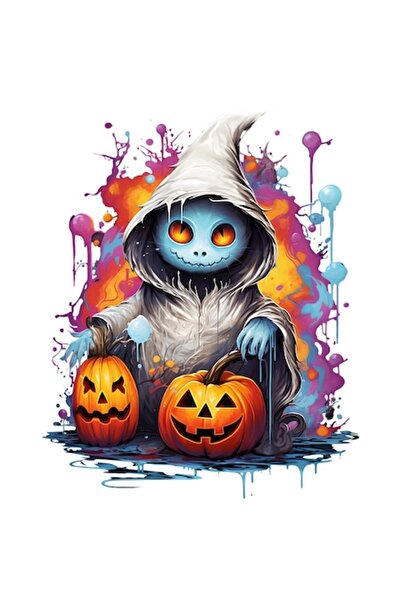 BV Autocolant decorativ, Halloween, multicolor, 75 cm, 1327STK