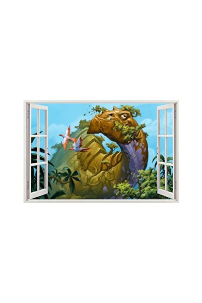 BV Autocolant decorativ cu dinozauri, 85 cm, 4253ST