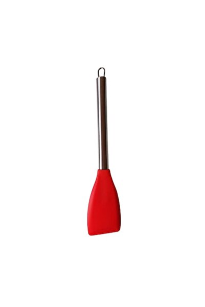 BV Spatulă metalică cu silicon, Roșie, 30 cm, 322COF