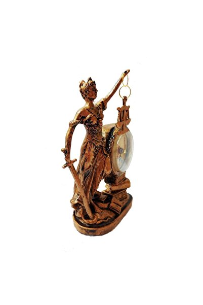 BV Desk clock "Justice", 20 cm, S8002