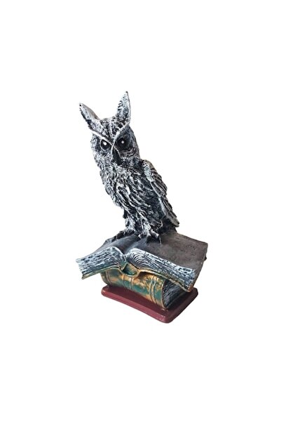 BV Decorative figurine in the shape of an owl on a book, 29 cm