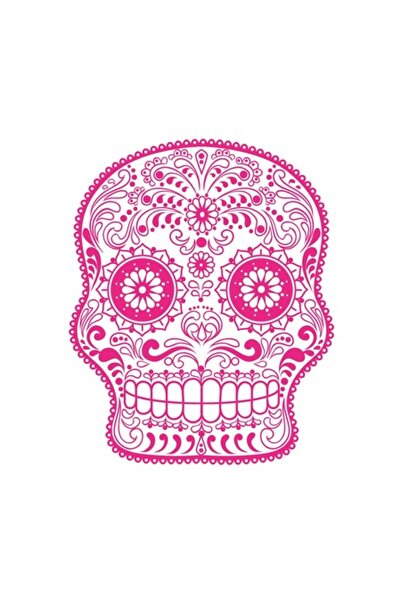 BV Decorative sticker, Skull, 78 cm, 216STK-16