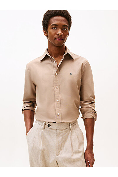 Tommy Hilfiger Men's Solid Heritage Oxford Shirt