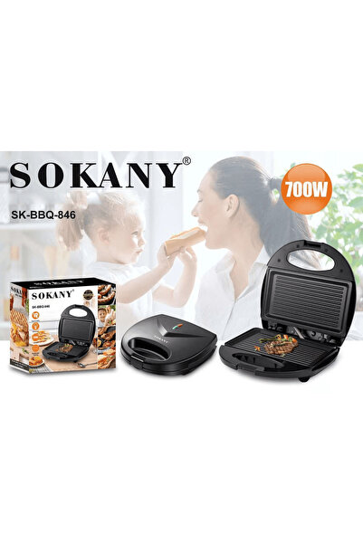 SOKANY Sandwich Maker SK-BBQ-846
