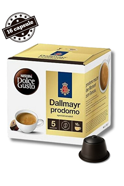 Dallmayr 16 capsule Prodomo – Compatibile cu Dolce Gusto