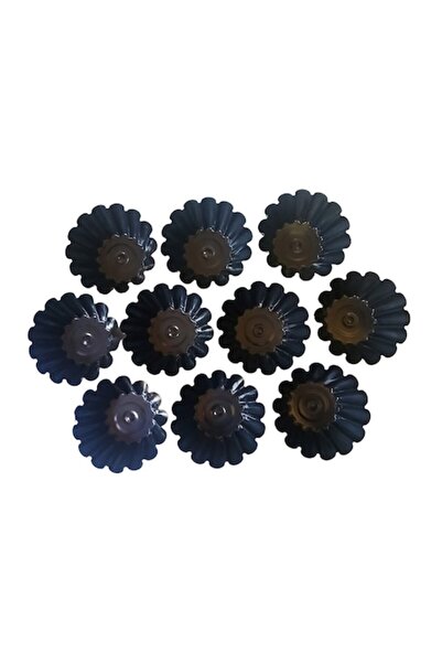 BV Savarin Mold, Set of 10 Cavities, Black, 10 cm, 400COF