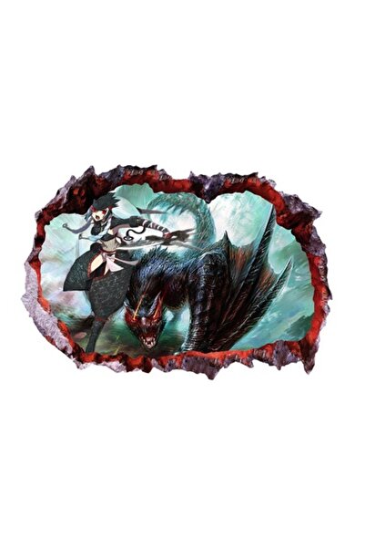 BV Sticker decorativ cu Dinozauri, 85 cm, 4254ST-1