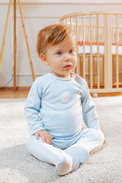 Miny Center Baby Boy 2-Piece Booties Pants