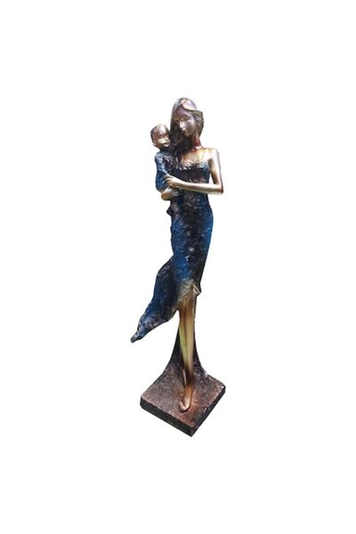 BV Statuette 'Mother holding child', 30 cm, 30013TT