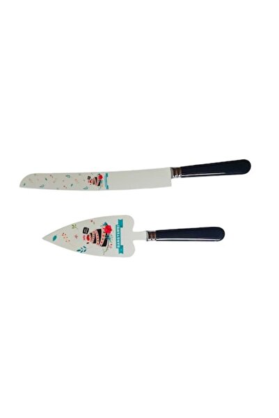 BV Set spatulă și cuțit pentru prăjituri, 30 cm, 424COF