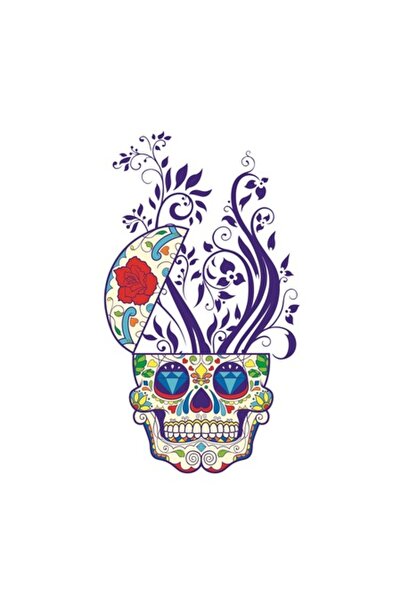 BV Decorative sticker, Skull, 90 cm