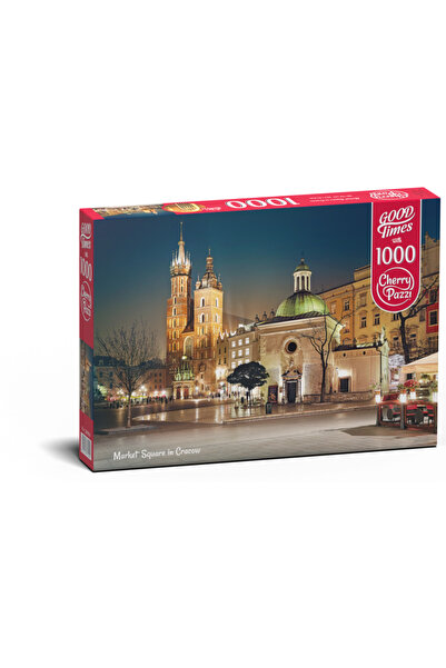 optimaroma Puzzle 1000 piese Piața Centrală din Cracovia 30004 Cherry Pazzi