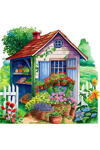 BV Autocolant decorativ, Acasă, Multicolor, 61 cm, 1261STK-5