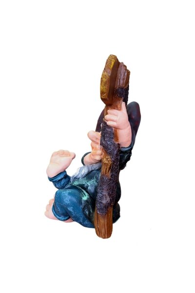 BV Decorative figurine - Gnome 'Welcome', Multicolor, 40 cm