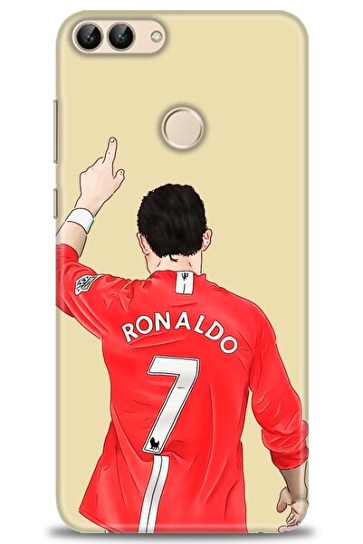 Rulet Aksesuar غطاء متوافق مع هاتف هواوي بي سمارت HD مطبوع - غطاء سيليكون بتص...