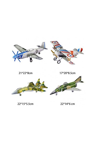 ALIBIBI 3D Airplanes Puzzle, 78 pieces