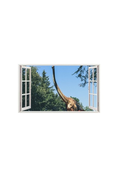BV Autocolant decorativ cu dinozauri, 85 cm, 4422ST