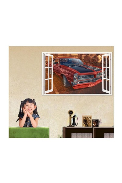 BV Decorative car sticker, 3D Window, 80 cm, 1012STK