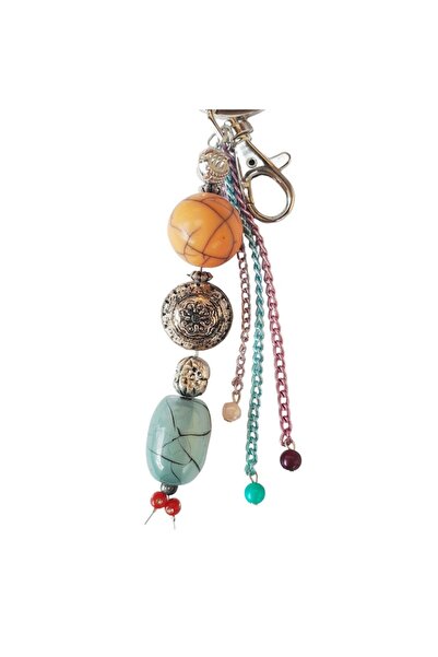 BV Keychain for Keys, Handbag or Backpack, Beads