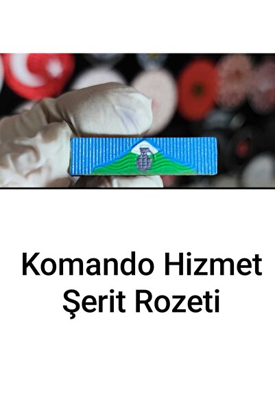 ÇUKUROVA ÜTÜ Komando Hizmet Şerit Rozeti