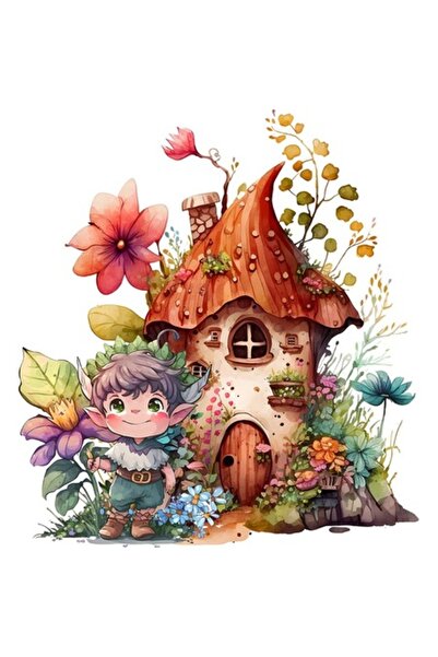 BV Autocolant decorativ, Băiat, Multicolor, 65 cm