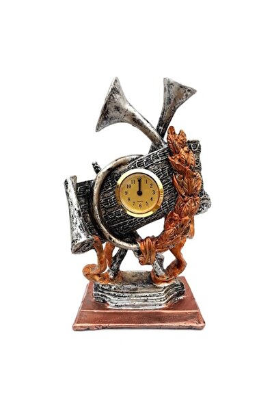 BV Trumpet with musical staff and clock, 611E