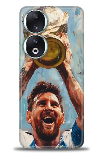 Rulet Aksesuar غطاء متوافق مع هاتف هواوي هونر مطبوع HD - غطاء سيليكون مصمم - 14