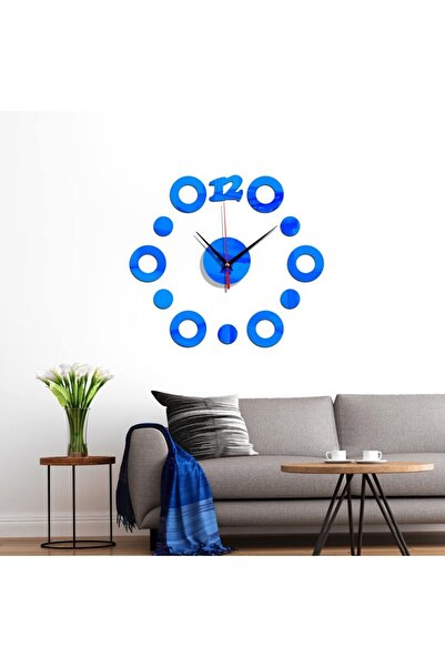 BV Decorative Wall Clock, Round, Acrylic Mirror, 40 cm, MC-062