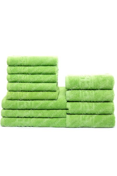 Lenjeria Pufoasa Σετ 12 πετσέτες χεριών/προσώπου/σώματος, 100% βαμβάκι, 550g/...