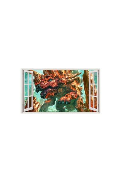 BV Autocolant decorativ cu dinozauri, 85 cm, 4347ST