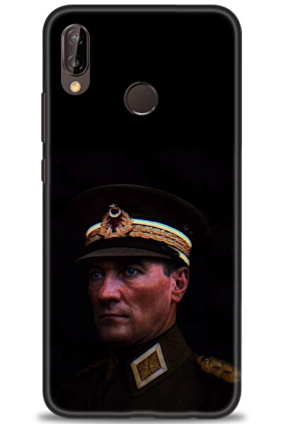 Rulet Aksesuar غطاء متوافق مع هاتف هواوي P20 لايت HD مطبوع - غطاء سيليكون بتص...