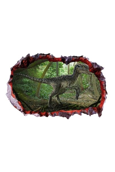 BV Autocolant decorativ cu dinozauri, 85 cm, 4259ST-1