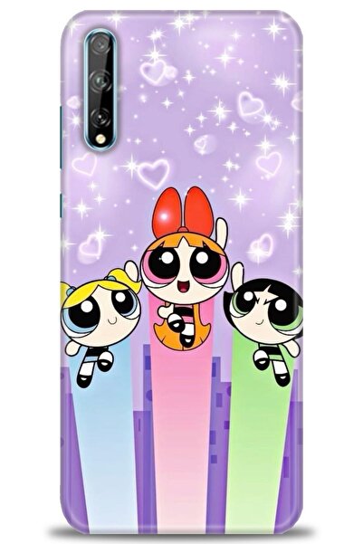 Rulet Aksesuar غطاء متوافق مع هاتف هواوي بي سمارت اس اتش دي مطبوع - غطاء سيلي...