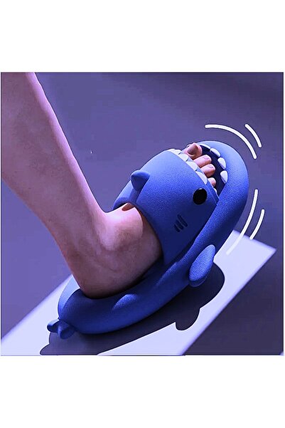 ADLUMUS Papuci pentru copii fetite si baietei, baby shark, Adlumus, albastru, 24-25 EU