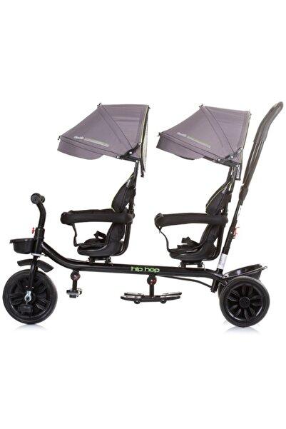 Chipolino Hip Hop Twins Tricycle - Graphite