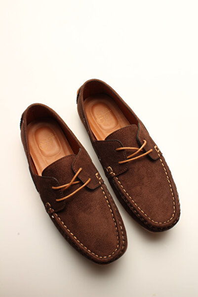 İDİL Brown Tie-Up Suede Women's Rok